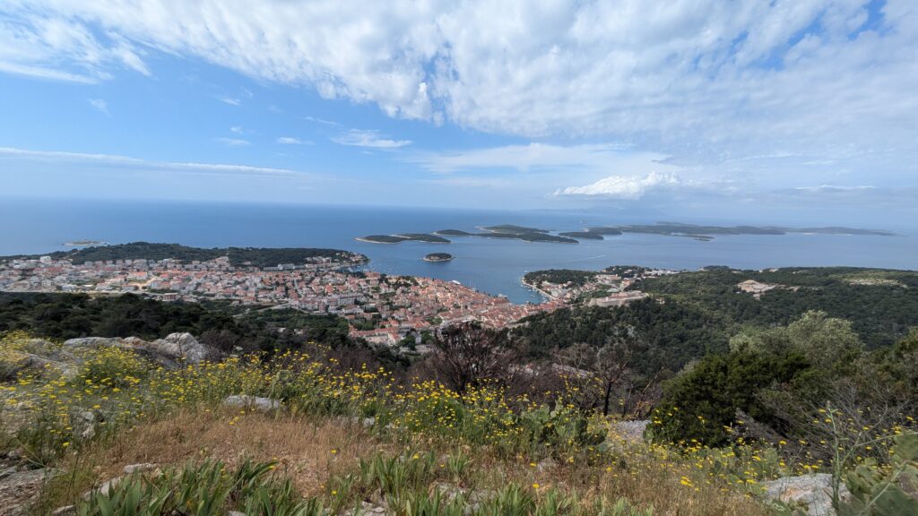 Essential Camera Gear for Motorcycle Travel Photography Smartphone photography of scenic mountain location demonstrating modern phone camera capability for travel documentation