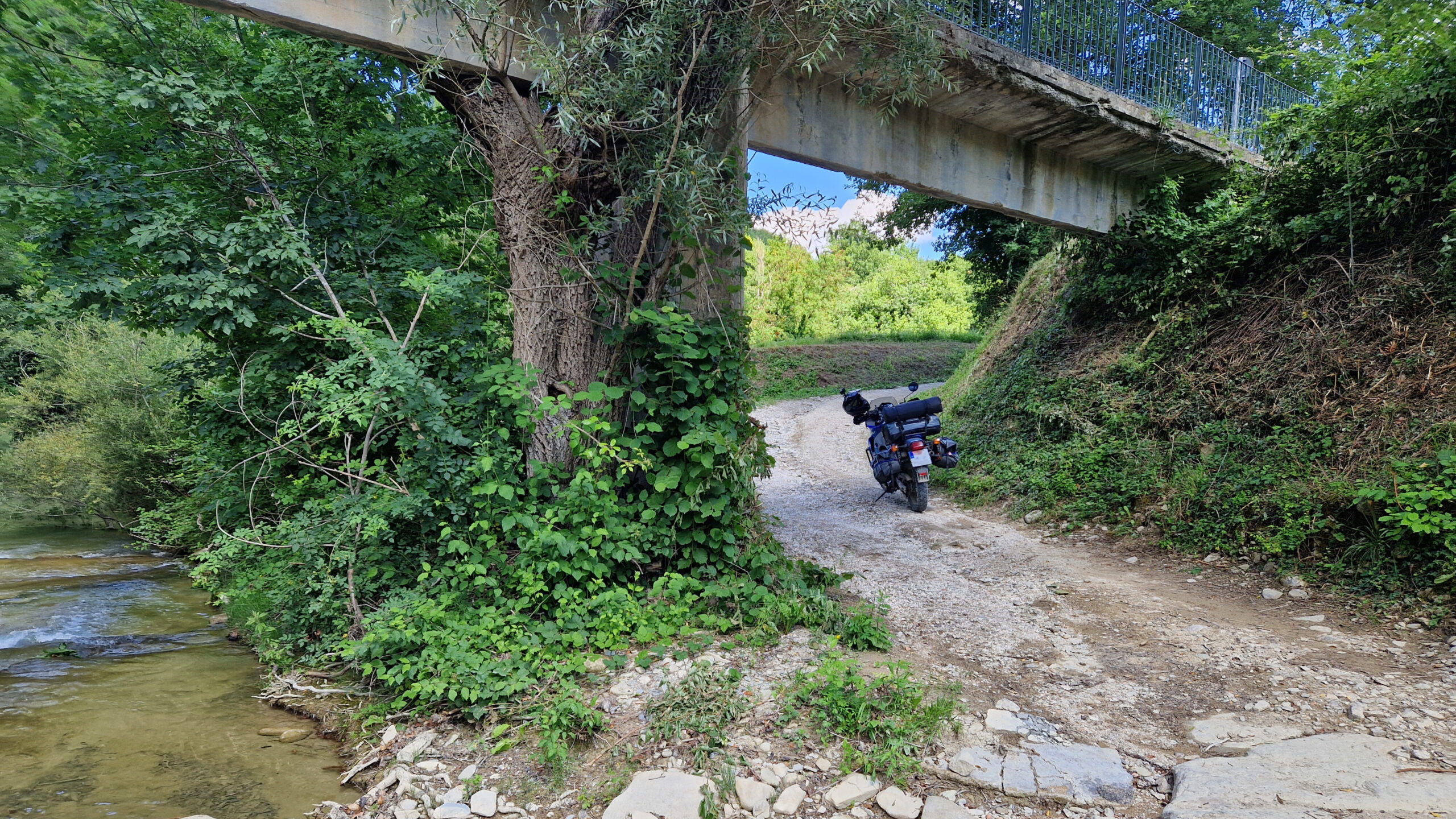 Budget Breakdown: Cost of Motorcycle Touring Through Italy Italian toll-free road with motorcycle and beautiful landscape