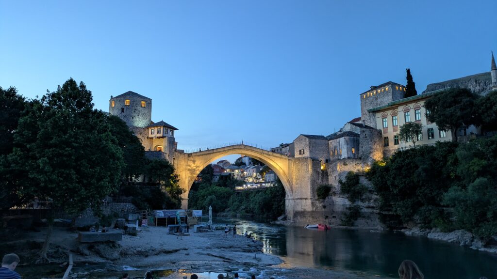 Bosnia and Montenegro Motorcycle Travel Guide Mostar