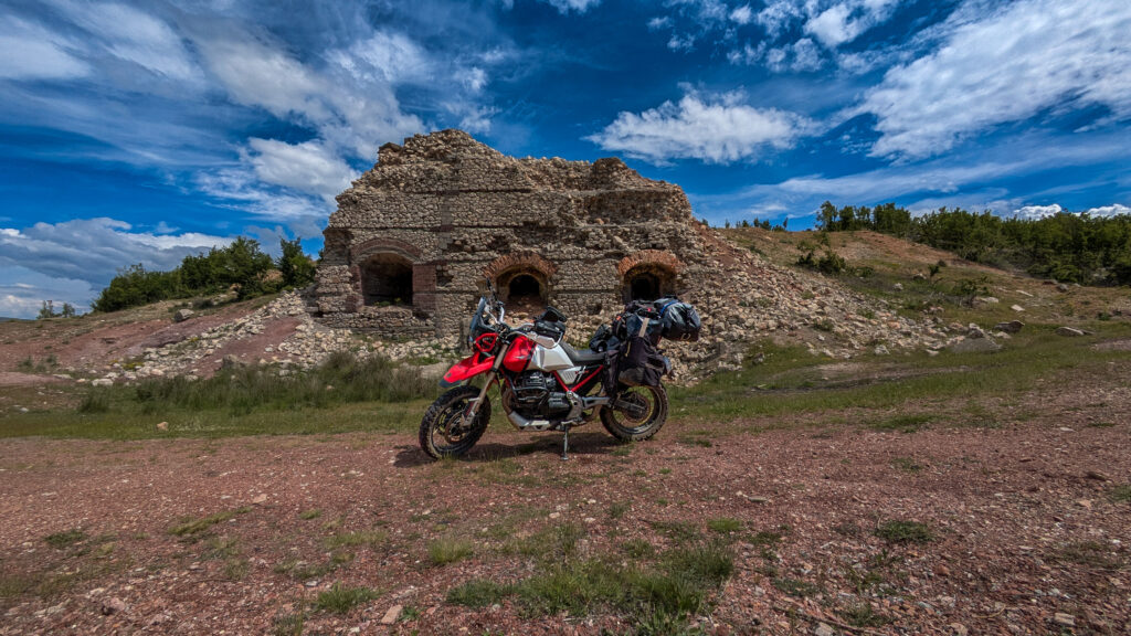Outstanding edited motorcycle travel photo showing professional quality result achievable with mobile editing workflow and consistent technique