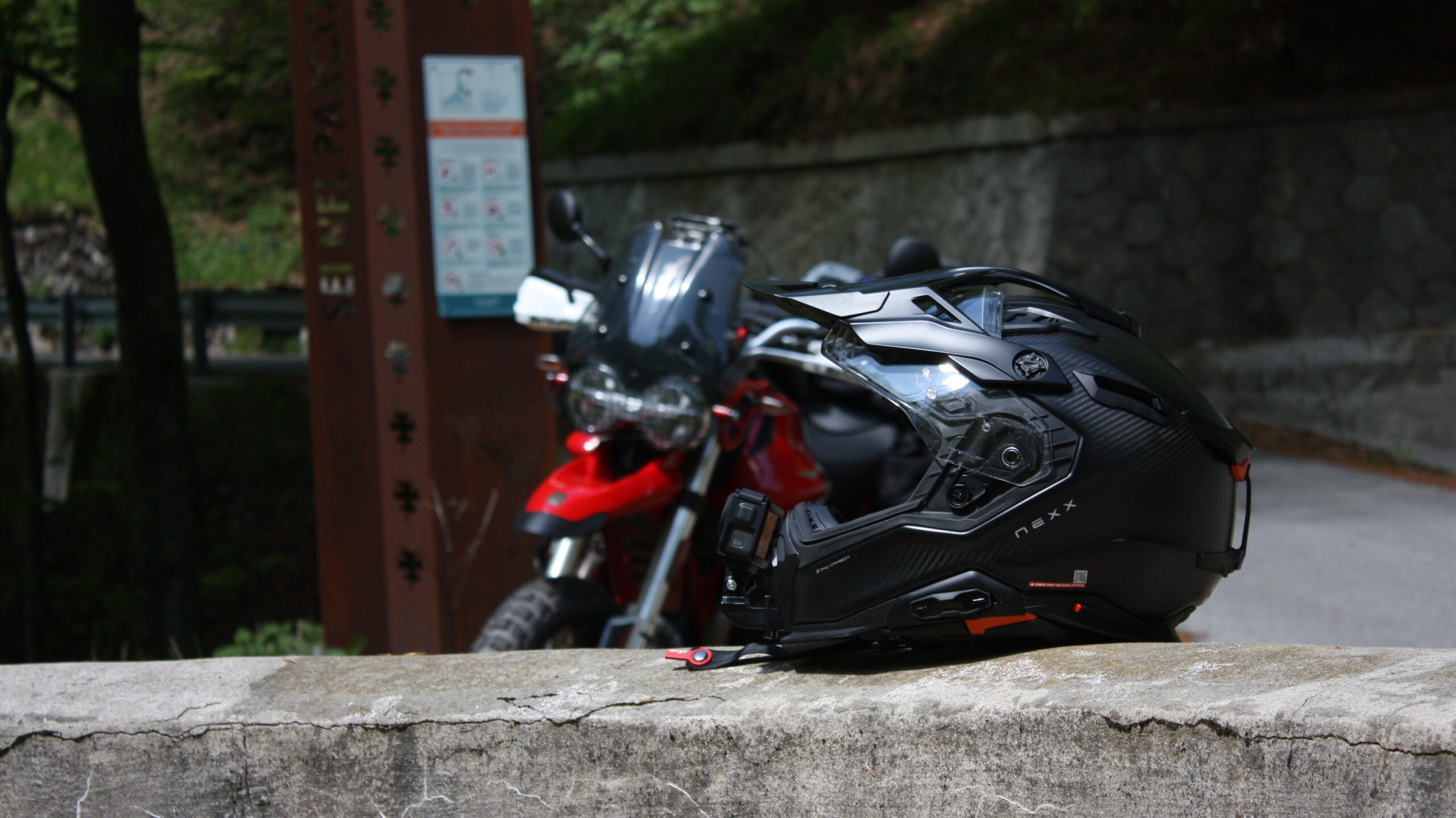 How to Choose the Right Motorcycle Helmet for Touring Fritz's Nexx X.WED 3 touring helmet with removable sunshield